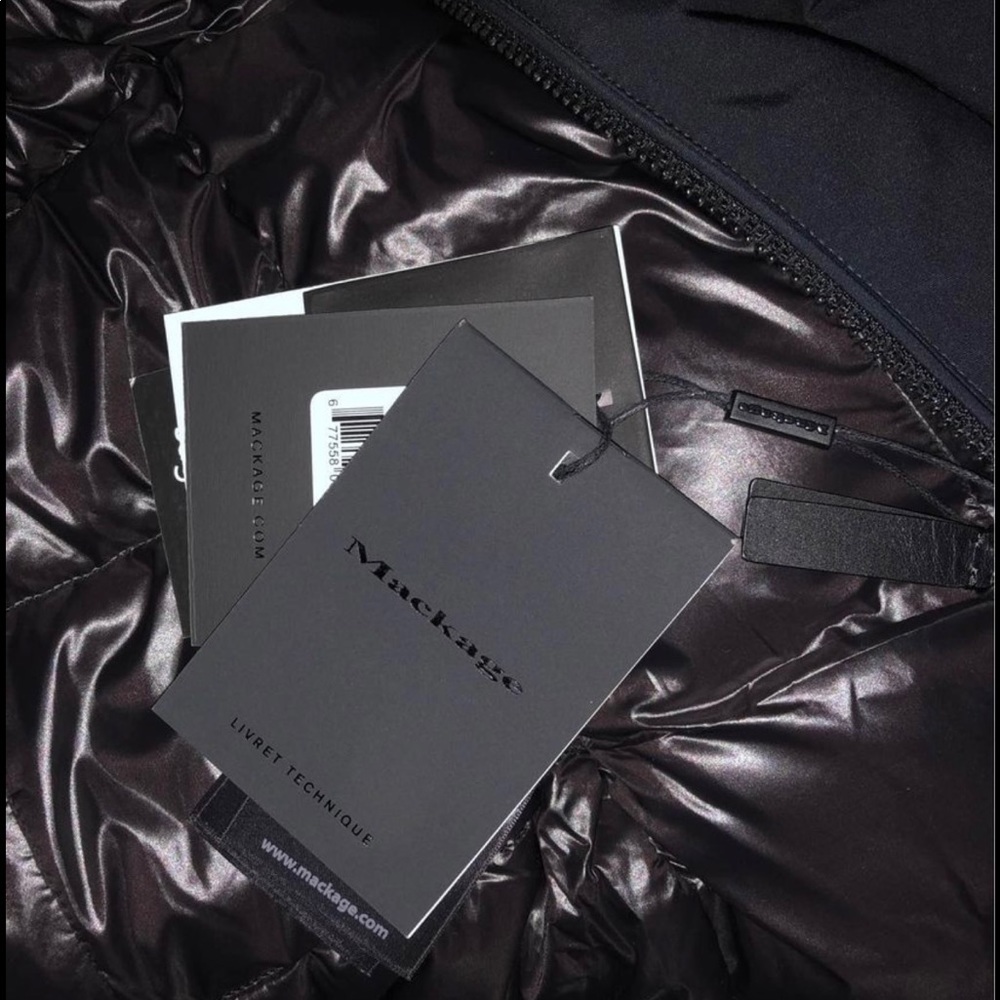 Brand New With Tags Black Adali Mackage - Picture 3 of 4